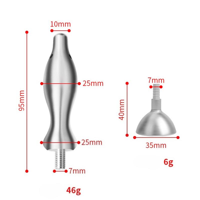 Small Size Anal Plug with Enema Function – Male Restraint Sleeve & SM Toy, Adult Intimate Product