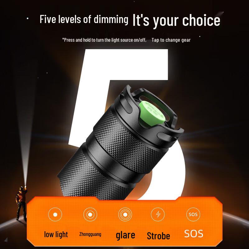 SupFire P90 Extended Zoom LED Flashlight