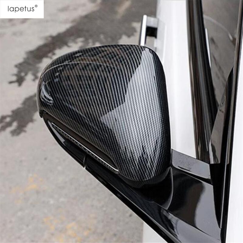 For BYD Seal EV  - 2025 Car Side Rear View Mirror Caps Shell Decoration Cover Trim ABS Chrome / Carbon Fiber Accessories