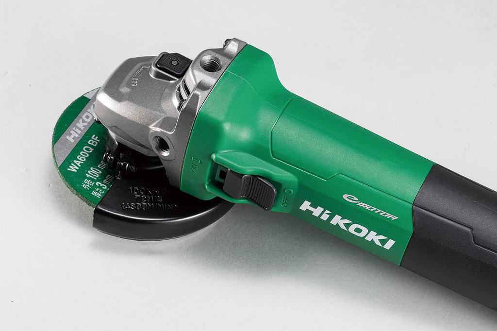 HiKOKI AC100V 125mm Electronic Disc Grinder Continuously Variable Speed Function Slide Switch Type G13VE2