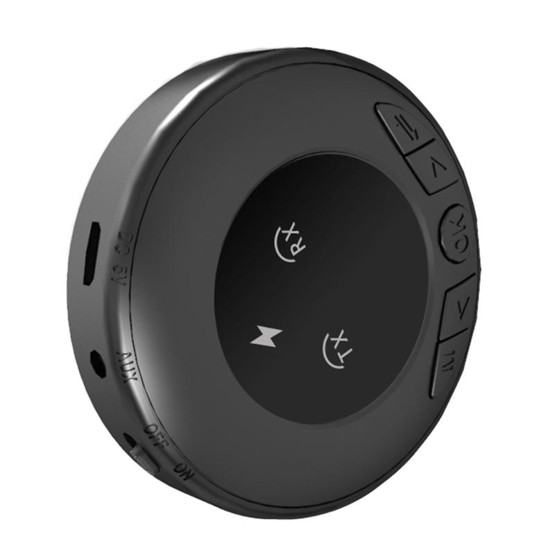 Wireless -compatible5.0 Transmitter Receiver with 250mAh Battery Capacity USB Charging Port AUX Port
