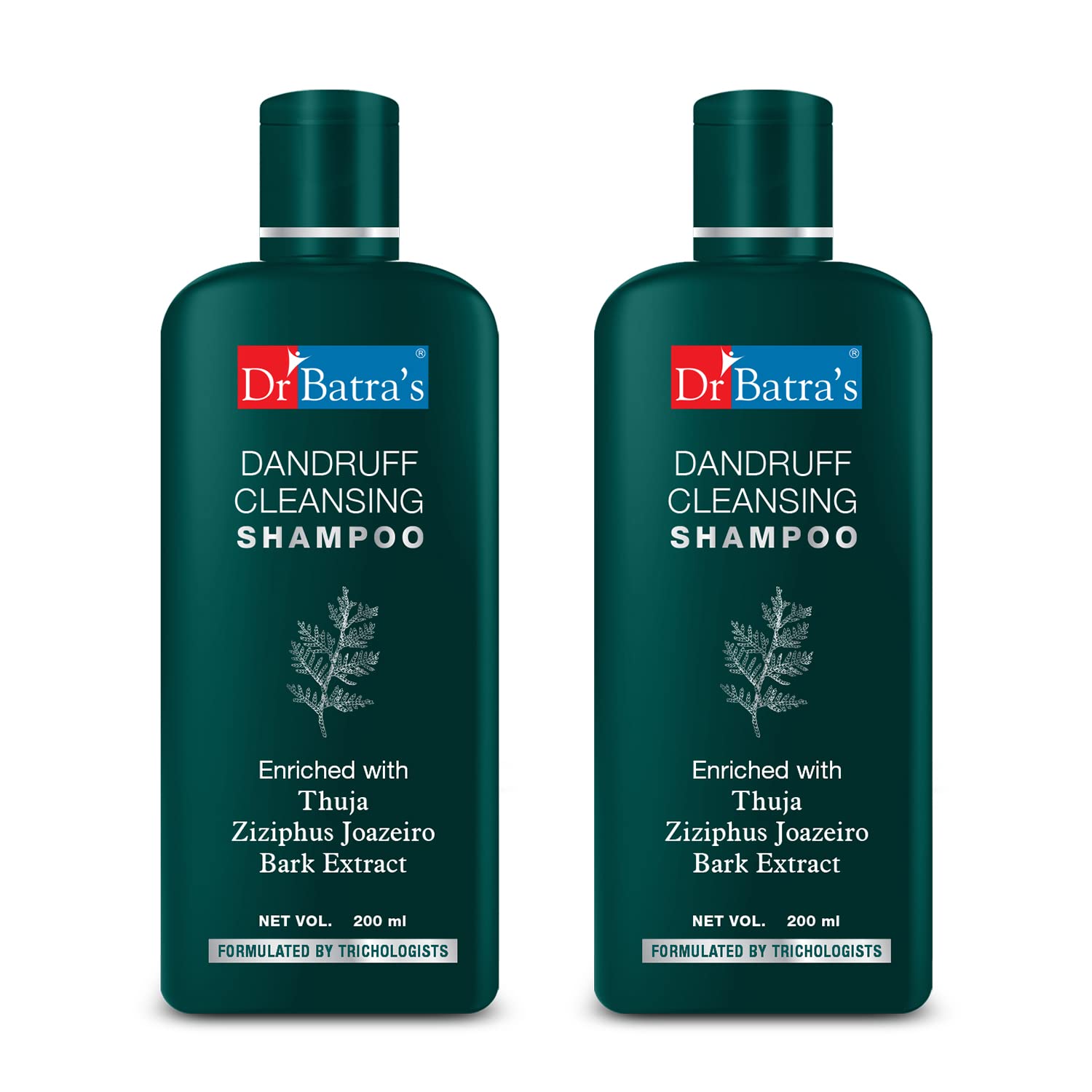 

Dr Batra s Scalp Cleansing Shampoo Gentle Paraben Sulfate Free For All Hair Types Moisture Balance 200 ml Pack Of 2