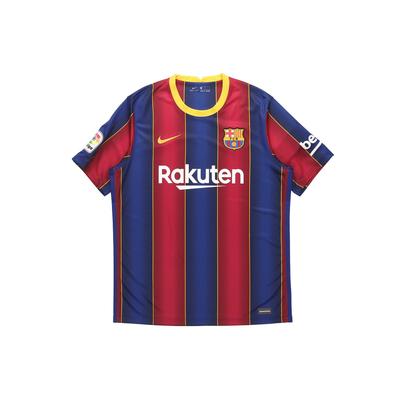 Nike FC Barcelona 2020/21 Hemma tröja (Asien) Djupt kungsblå Herr Streetwear CD4232-456