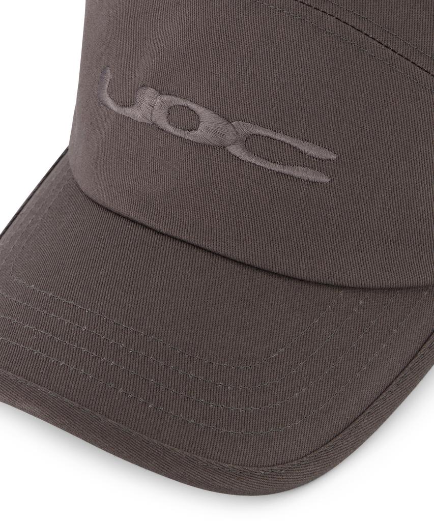 Eondeokeonteulol All-Season Cotton Relaxed Fit Camp Cap Logo Ball Cap Unisex Baseball Cap Udc / Combat B B / Charcoal