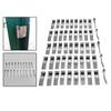 Stainless Steel Greenhouse Glass Clips G Type Clamps Accessories
