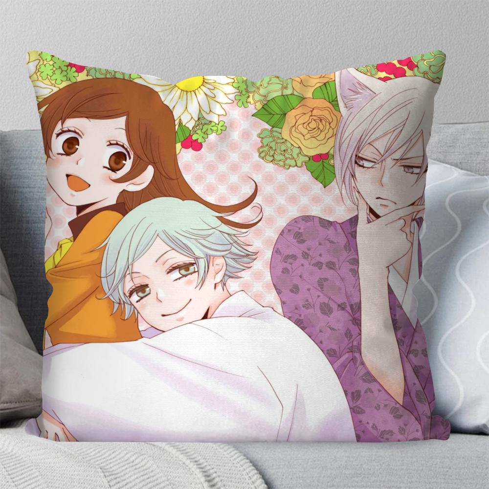 

Kamisama Love Anime Pillow Case Square Pillow Bedroom Sofa Leisure Comfort Cushion Car Living Room Home Decoration 40X40 16x16Inch
