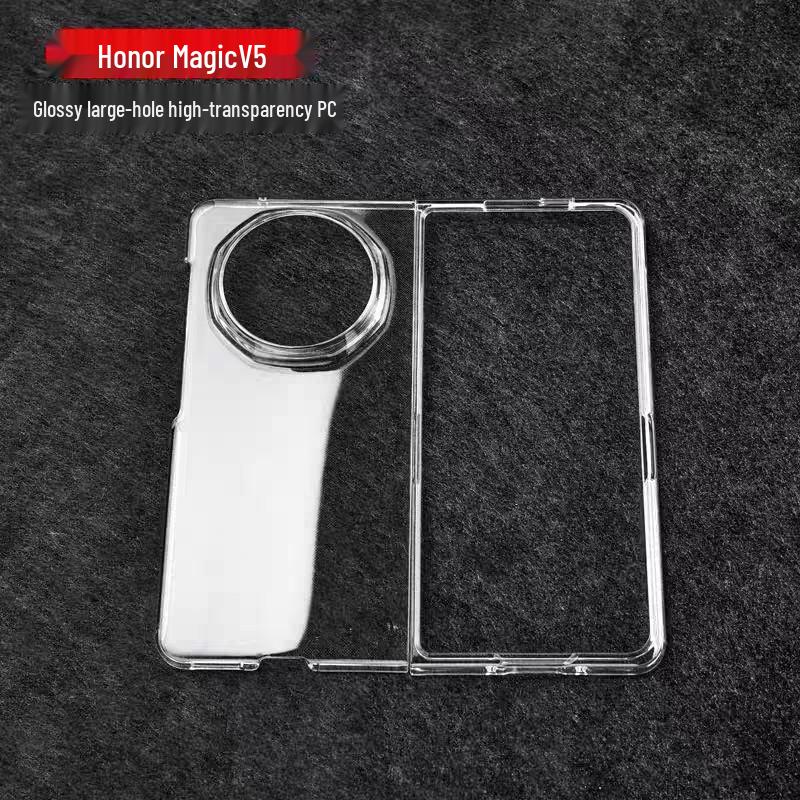 Honor Magic V5 Foldable Screen Glossy Transparent Protective Phone Case Honor MAGIC VS3