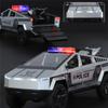 1/24 Tesla Cyber Trucks Alloy Pickup Car Model Diecast Metal Toy Off-road Vehicles Car Model Simulation Sound and Light Kids Gift
