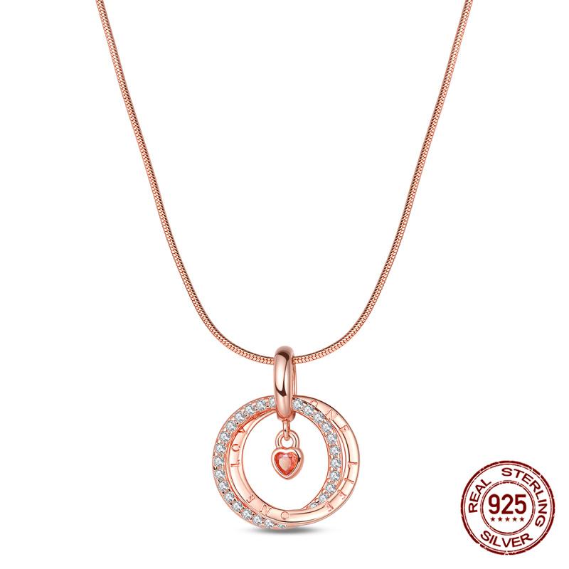 New Original 100% 925 Silver Firefly & Cross Guardian Pendant Women's Necklace Elegant Anniversary Birthday Gift