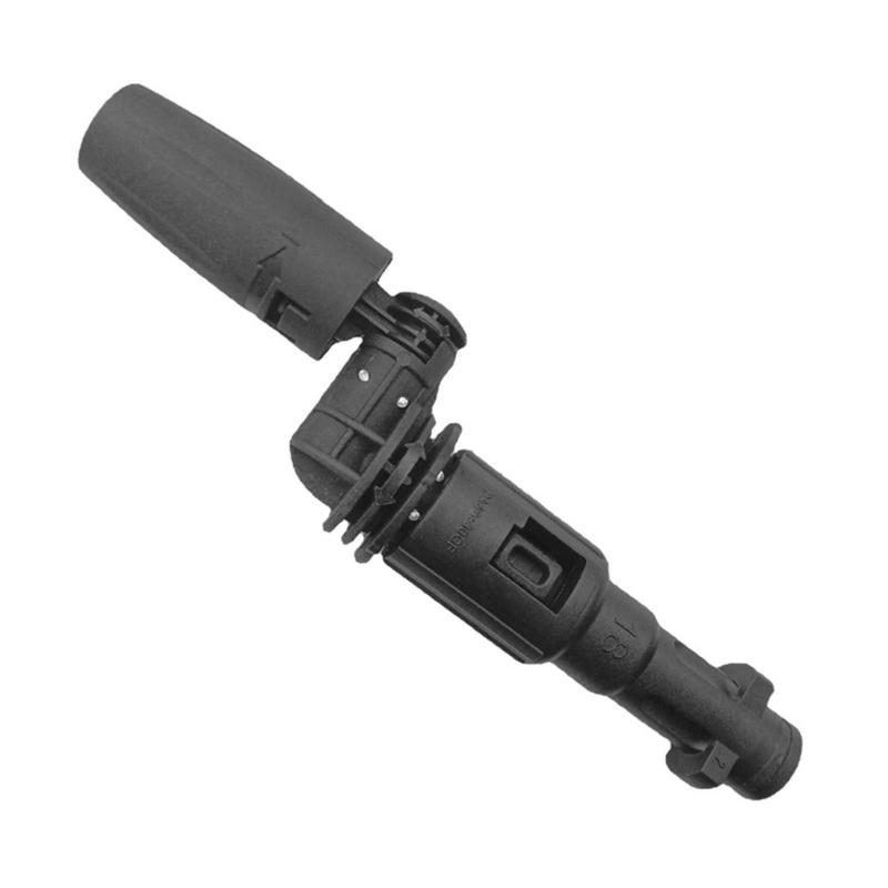 Multiple Angle Adjustable Water Sprays Nozzle 360 Rotation Strong Plastic Ergonomic Handle Quick Fixing for Car Washing