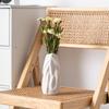 Kreative Nordische Keramik Unregelmäßige Vase, Heim Wohnzimmer Schreibtisch Büro Dekorationen, Modern Minimalistisches Blumenarrangement, 1 Stück
