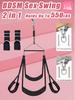 Sex Swing 2 In 1,360°Spinning Adult Erotic Bondage Restraint with Adjustable Straps, Sexy, Sex Toys, SM Products, Sex Shop