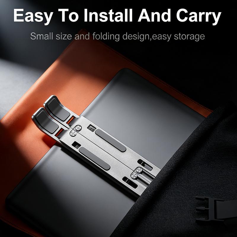 Fold Laptop Stand For Macbook Adjustable Aluminum Computer Pc Tablet Stand Notebook Tablelaptop Holder Heat Dissipation