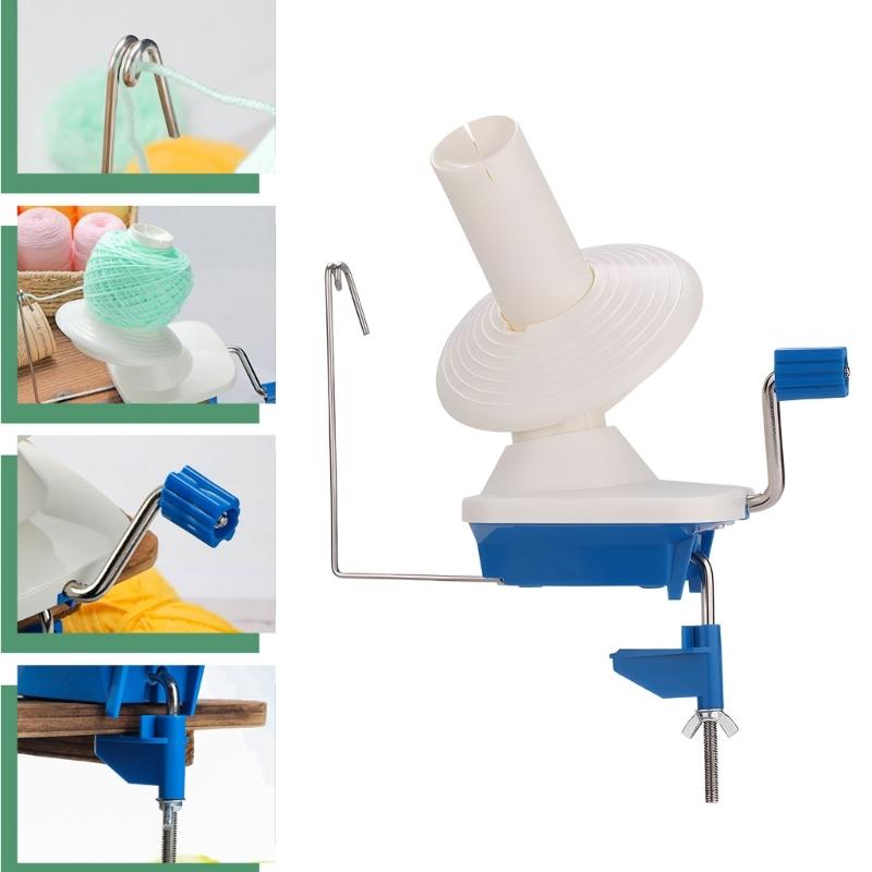 Winding Machine Easy To Install Yarn Winder Wool Roller Manual Quick Wool Wire Winder Practical Household Weaving Tool