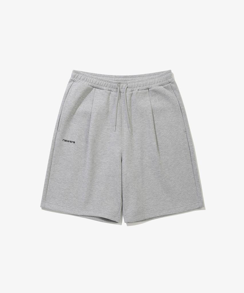 NEW ERA Wide Sweat Half Pants Heather Grey 14954601