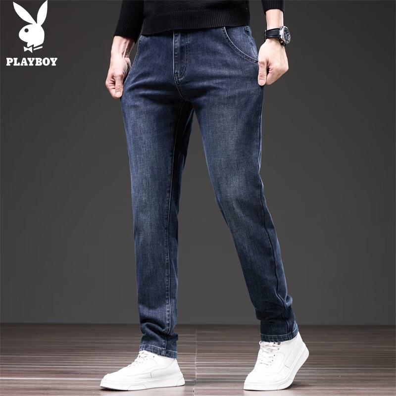 PLAYBOY Men's Straight Fit Jeans