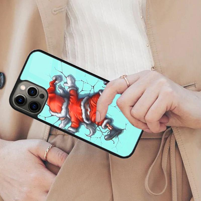 Funny Santa Claus Christmas Magnetic Phone Case For APPLE iPhone 17 Air 16 14 13 12 Pro Max 15 Plus Wireless MagSafe Cover