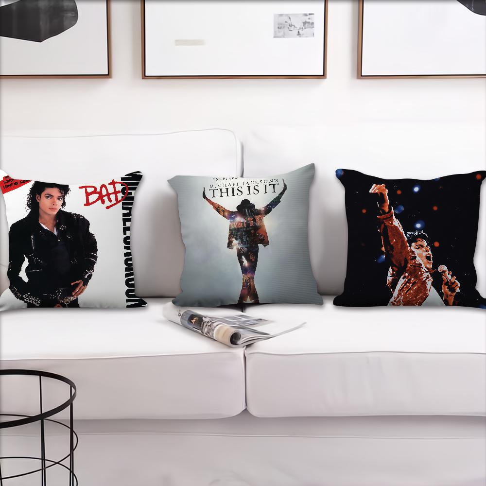 M-michael J-ackson Singer cushion cover Pillow Cover Decoration Room Home Sofa living Office Car Nordic Simplicity