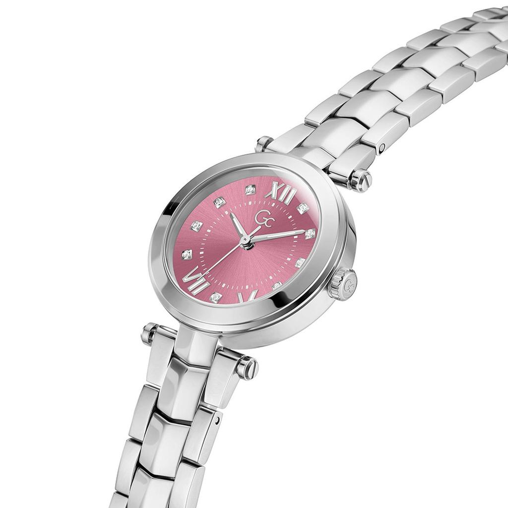 [Gc] Silver Pink Illusion (Y93008L3) Women's Watch