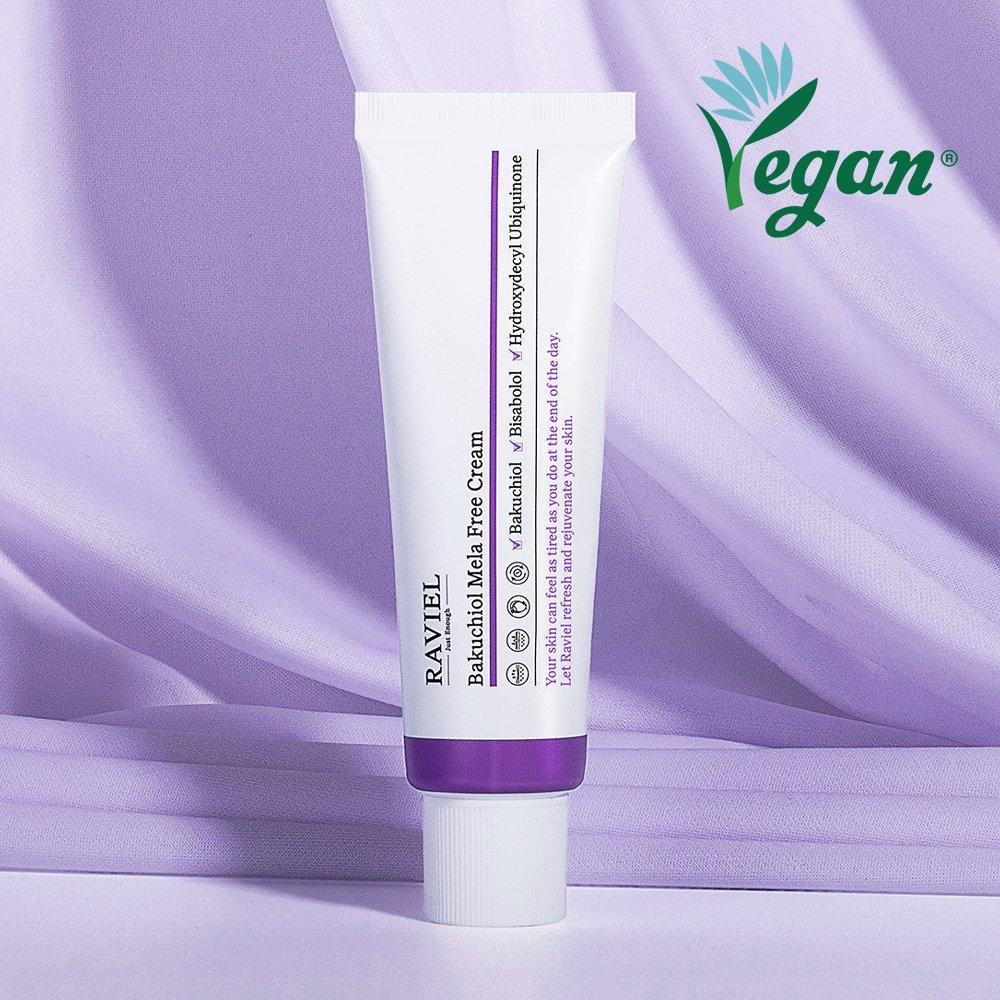 15.4% improvement elasticity care cream Bakuchiol Mela Free Cream 50ml x 1