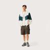 Li Ning Trench Coat Unisex Ivory/Reef Green AFDV609-1