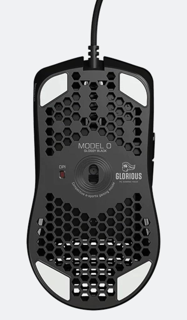 Glorious Model O Wired Gaming Mouse, Lightweight, 6 Programmable Buttons, USB Mouse, Illuminated, Official Japanese Product (58g)
