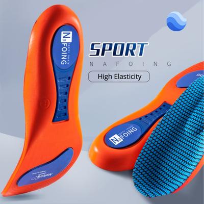 Orthopädische Sport-Elastizitätseinlegesohlen für Schuhe Sohle Unisex Technologie Stoßdämpfung Atmungsaktiv Laufsohlen