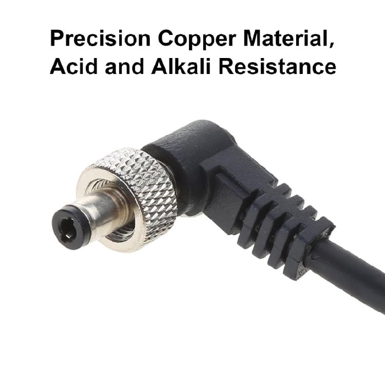 DTAP Male/V Port to DC2.5/2.1 Male for Atomos Monitors Camera Power Conversion