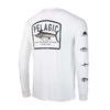 Mens Quick-Dry Fishing Shirt Long Sleeve UV Protection Outdoor Performance T-Shirt Breathable Round Neck