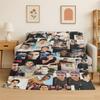 DOB Actor Dylan O’Brien Flannel Blanket Soft Warm Throw Blanket for Bedroom Living Room Bed Travel Camping Picnic Gift