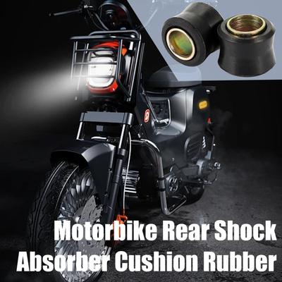 Rubber Shock Absorber Bushings Multipurpose Scooter Rear Shock Absorber Cushion 2x Scooter Accessories Wear-Resistant Shock