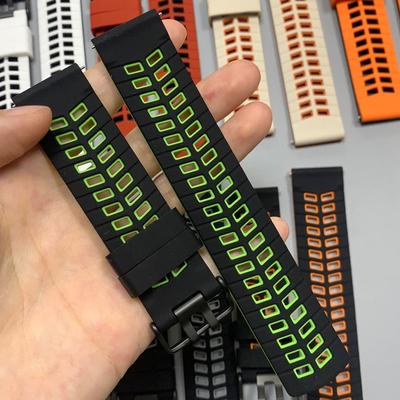 רצועת סיליקון 22 מ"מ עבור REDMI Watch 5 Lite/Active רצועת החלפה נושמת עבור Garmin/Xiaomi Watch Sport אביזרי צמיד