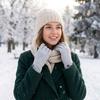 Windproof Winter Gloves Warm Touch Screen Gloves Fashion Thickened Thermal Gloves  Running