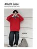 Boys' Non-Pilling Warm Knit Sweater, Korean Style, Long-Sleeved, Autumn/Winter 2025