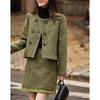 Elegant Winter Two-Piece Skirt Set