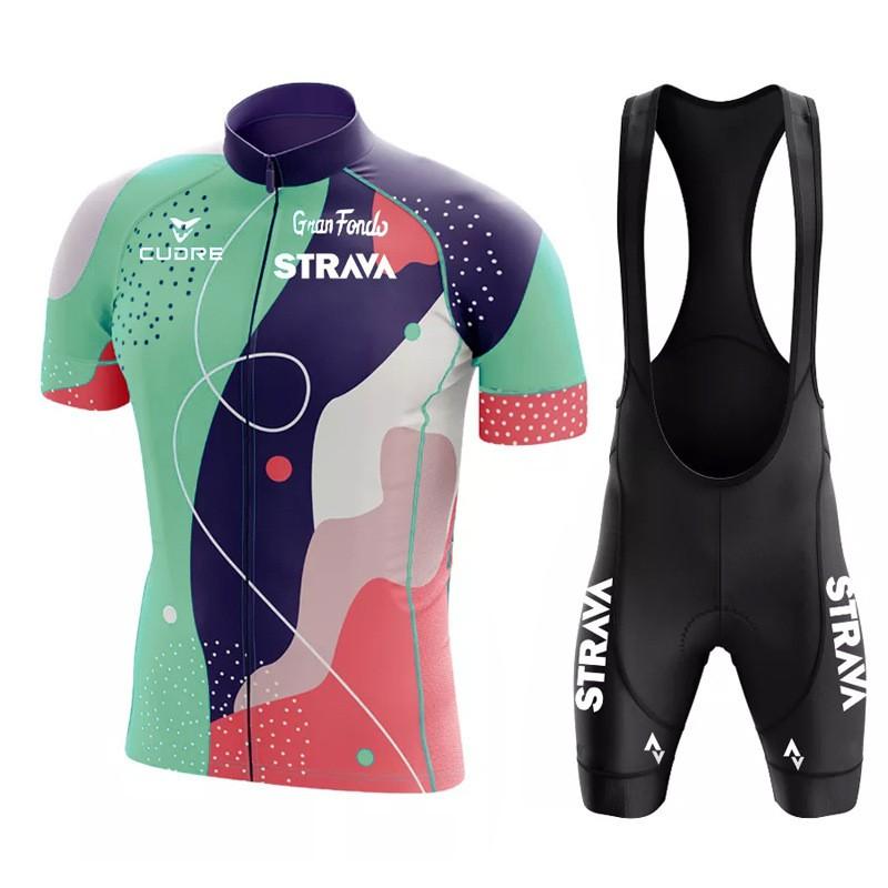 Men Women Cycling Jersey Set Short Sleeve Bike Outfit Breathable Riding Apparel Road Teams