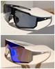 2pcs New Eyewear Bicycle Unisex Windproof Sand Colored Glasses