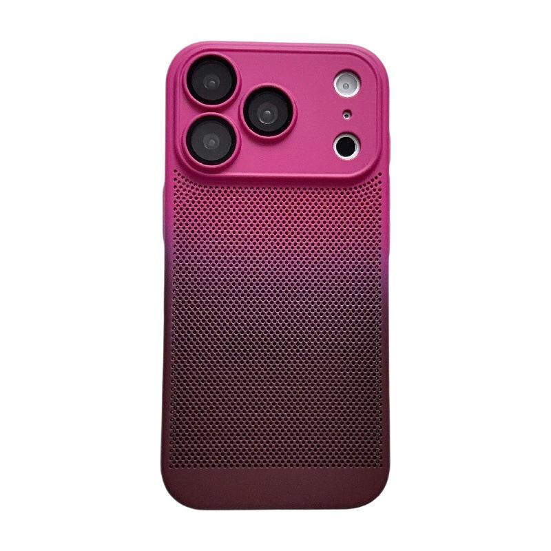 iPhone 17 Pro Max Gradient Mesh Heat Dissipation Case