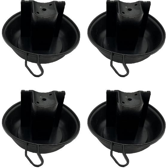 4PCS Vacuum Piston Compatible for HMHonda CBR22/MC22 250CC Motorbike Keihin Carburetor Vacuum Diaphragm Plunger Assembly Configured Jet Needle