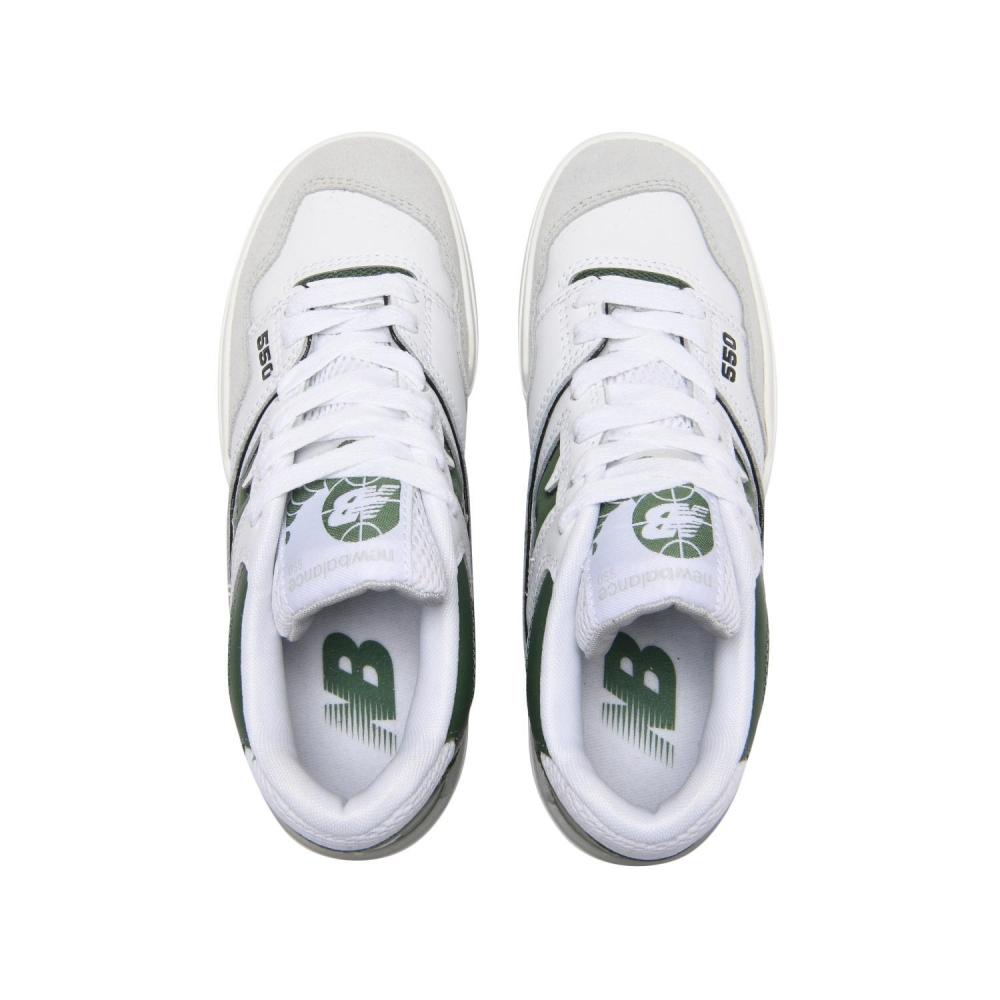 New Balance Gsb550 White Green Gsb550sd