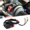 Innovative Handlebar Mount Start Stop Kill Button for Motorcycle Use 78 In