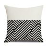 Home Furnishings Linen Cushion Covers Nordic Plaid Linen Cushion Covers Sofa Cushion Covers