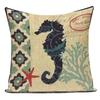 Fashion Nordic Style Marine Biology Conch Crab Octopus Cushion Cover Sea Whale Home Pillow Case Custom Pillows Covers