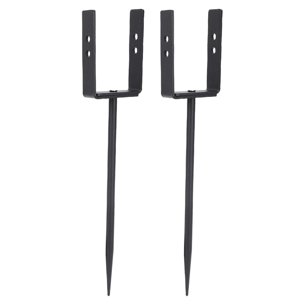 2pcs Rainwater Downspout Bracket Adjustable Iron Weather Proof Rainwater Downspout Extension Anchor for Pipe Support