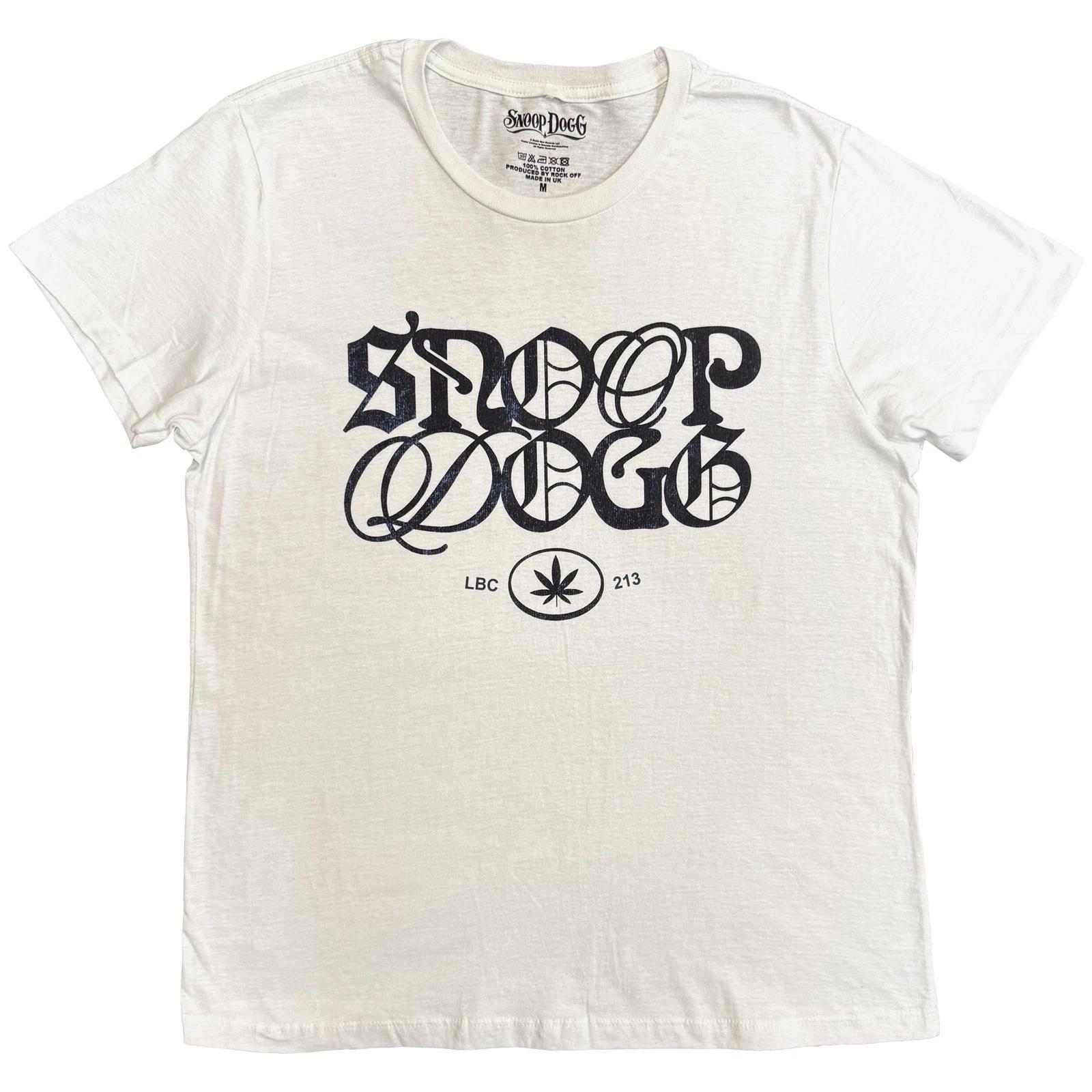 Snoop Dogg Lettering Mash Up Official Tee T-Shirt Mens 3XL