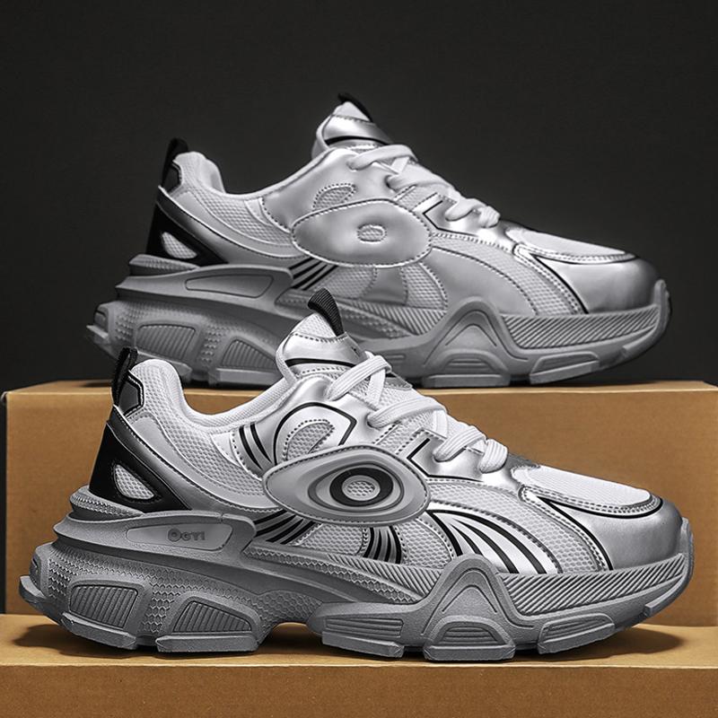 Fashion Men Running Casual Tenis Leisure Sports Thick Soles For Heightening Luxury Shoes Trainer Race Breathable Shoes 39-44