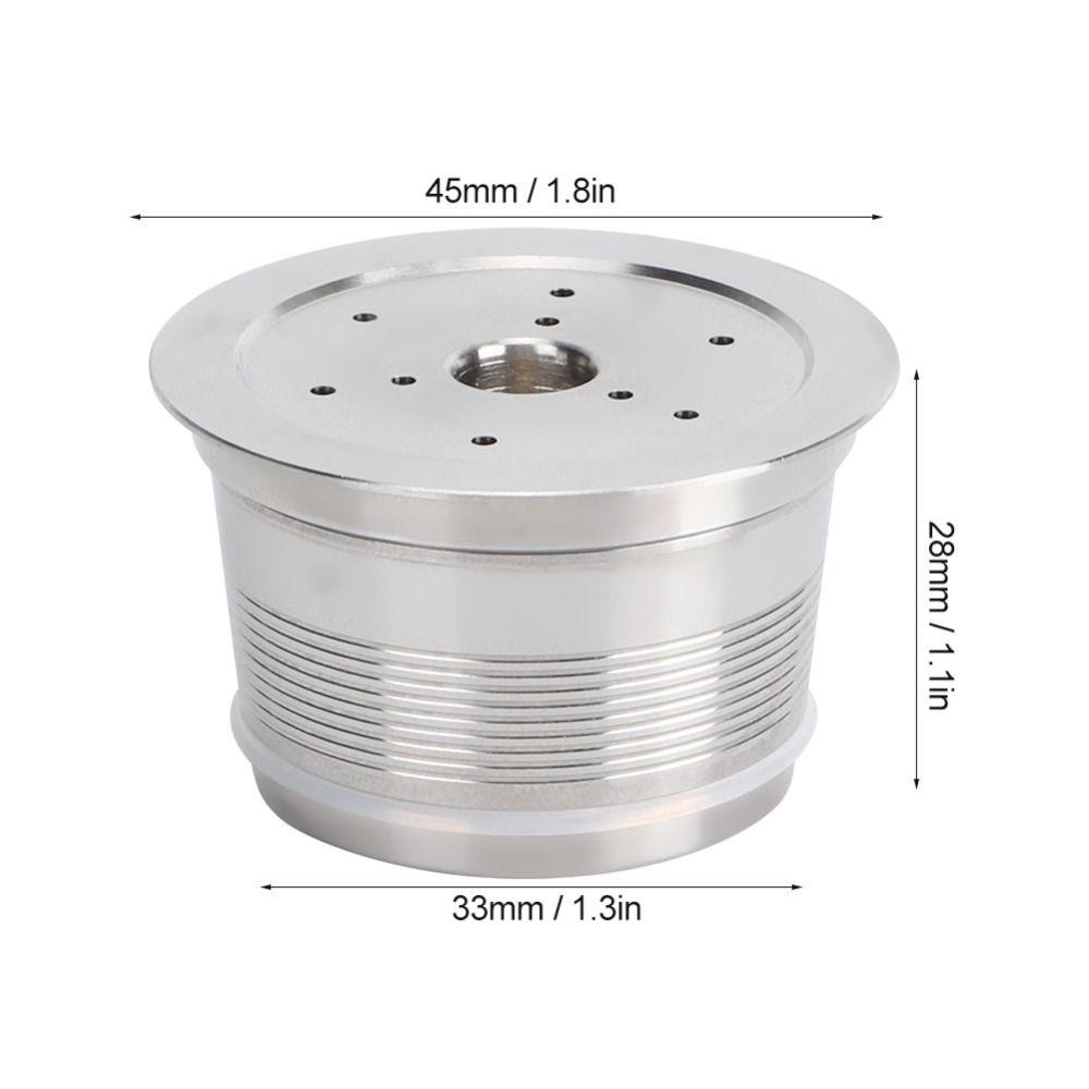 Refillable Stainless Steel Filter Cup Stainless Steel Coffee Pods Replacement  For Tchibo Machines