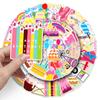 50 Waterproof Cartoon Birthday Stickers for Kids - DIY Journal, Card Making, and Water Cup Decoration