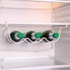 White Refrigerator Storage Rack Creative Wine Bottle Holder Fridge Wine Display Rack  Shelves