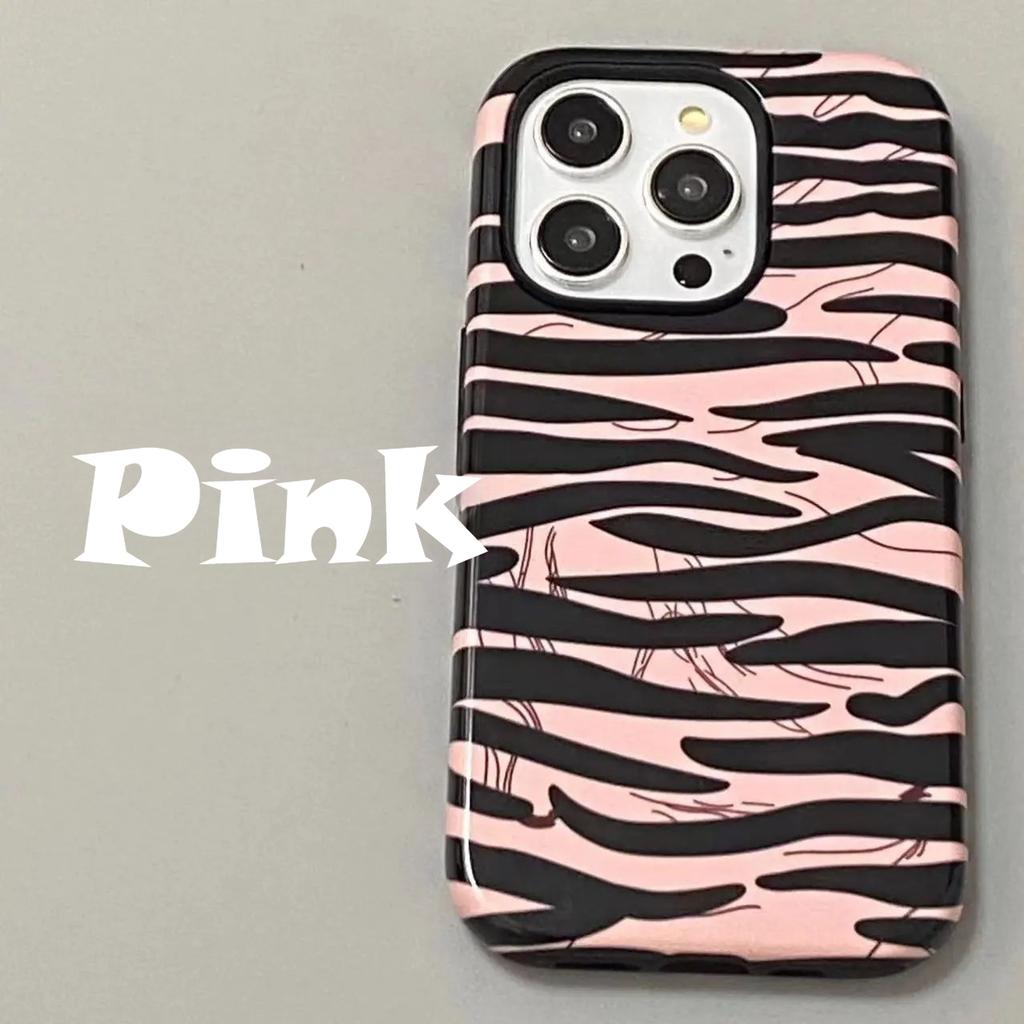 Custodia per Telefono con Stampa Leopardo per Apple iPhone 16 ProMax - Guscio Rigido a Doppio Strato Antiurto Elegante Copertura Completa per iPhone 16/15/14/13/12/11/Pro/Plus